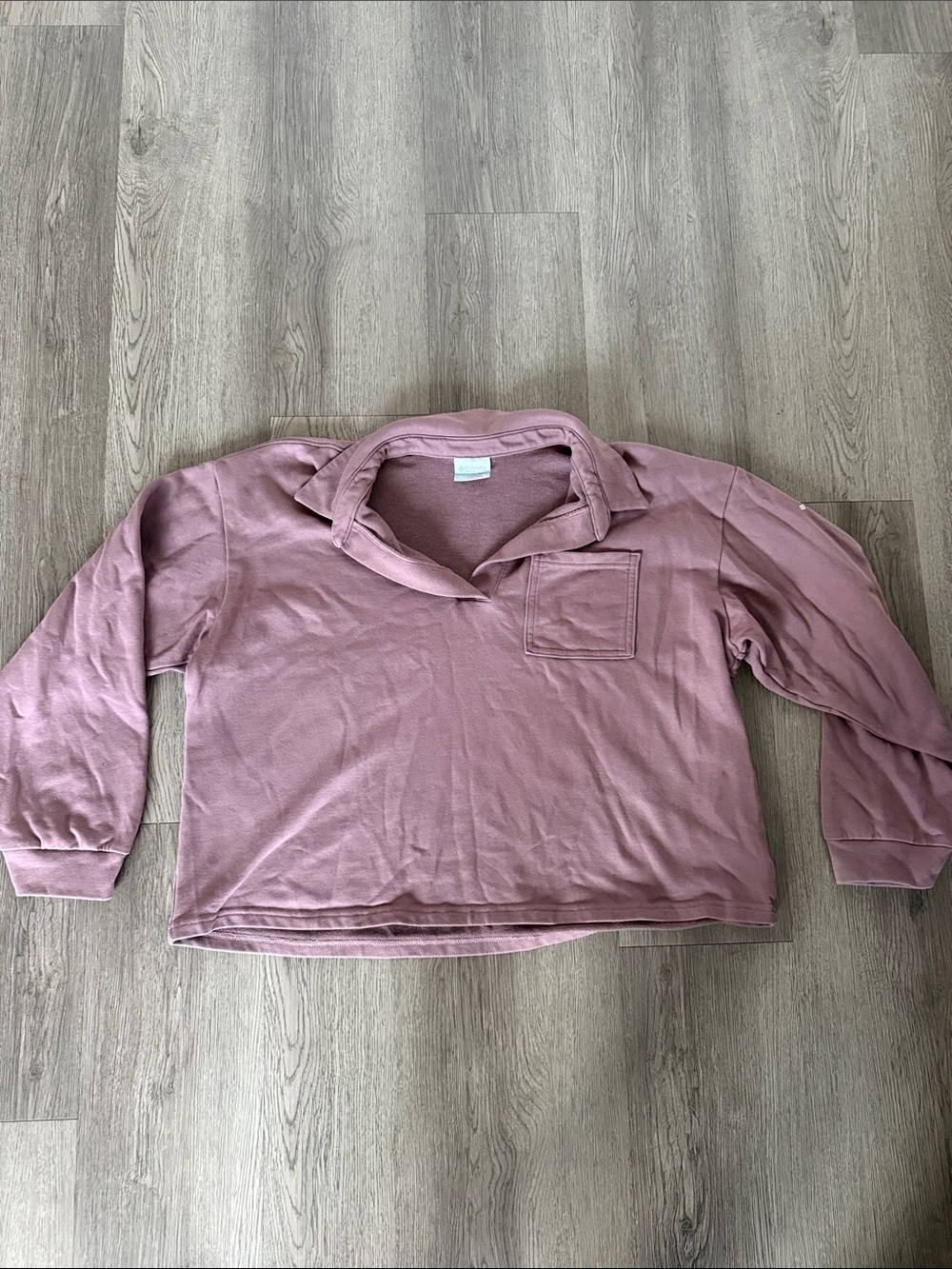 Columbia Dusty Rose Long-Sleeve Pullover Hoodie